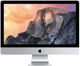 iMac Core i5 3.3 27-Inch (5K, Mid-2015) - 3.3 GHz Core i5 (I5-4590)
