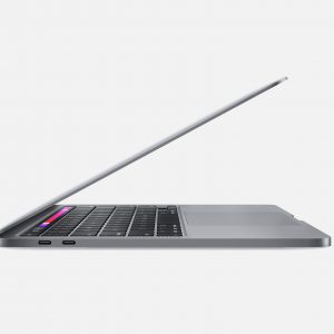 13-inch MacBook Pro: Apple M1 chip with 8‑core CPU and 8‑core GPU, 512GB SSD – Space Grey