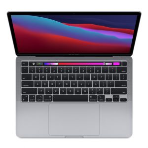 13-inch MacBook Pro: Apple M1 chip with 8‑core CPU and 8‑core GPU, 256GB SSD – Space Grey
